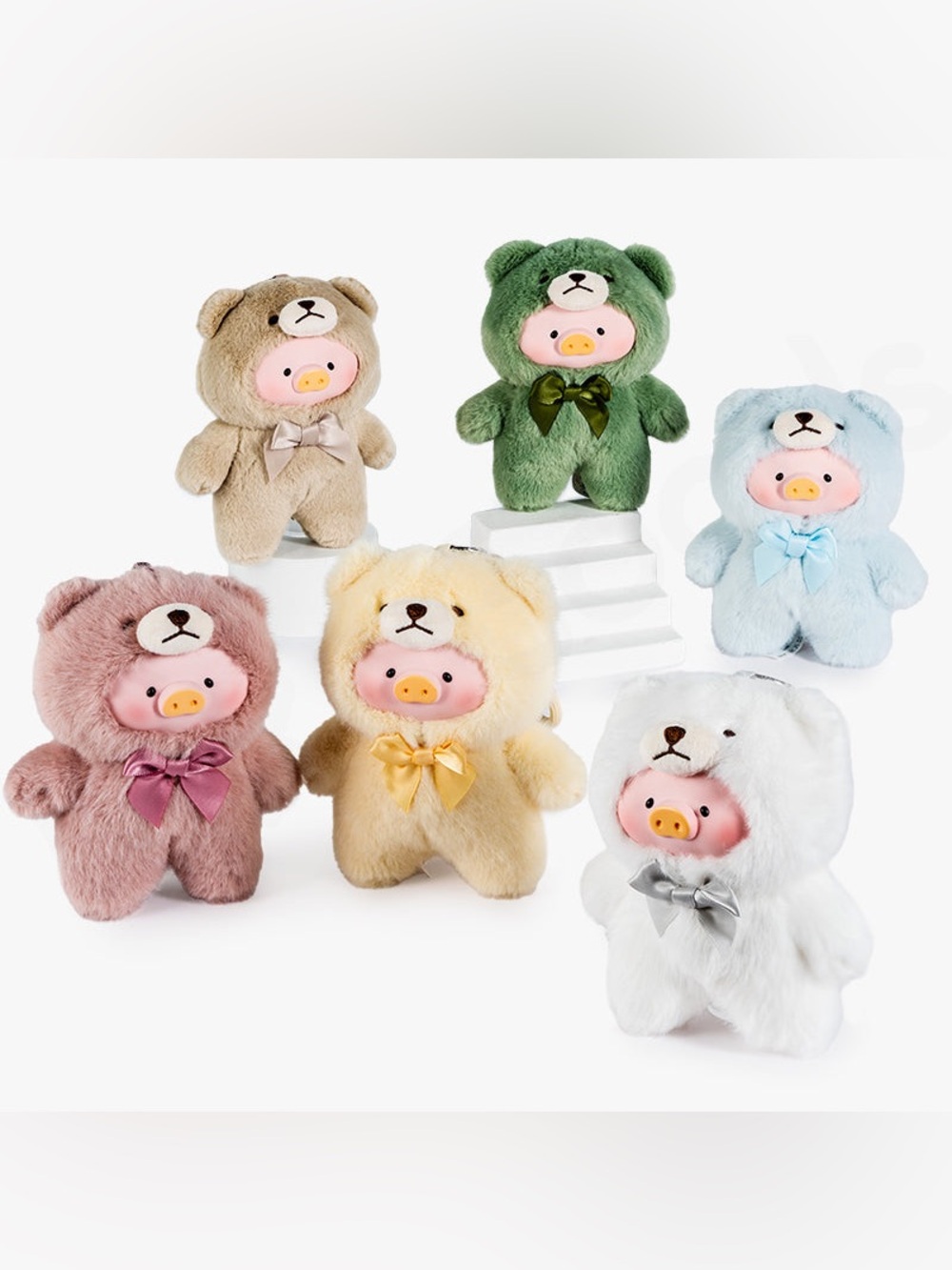 TOYZERO + “Romantic Teddy” Lulu The Piggy Blind Box Vintage Teddy Shop Blush - Picture 8 of 9